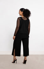 Load image into Gallery viewer, Sympli Long Sleeve Mesh Go To Cropped T
